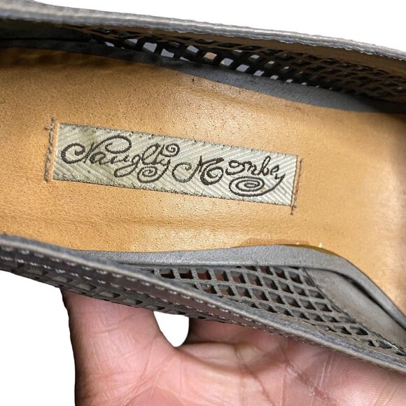 Naughty Monkey Women's Gray What's Her Name Platform Pumps - Picture 5 of 7